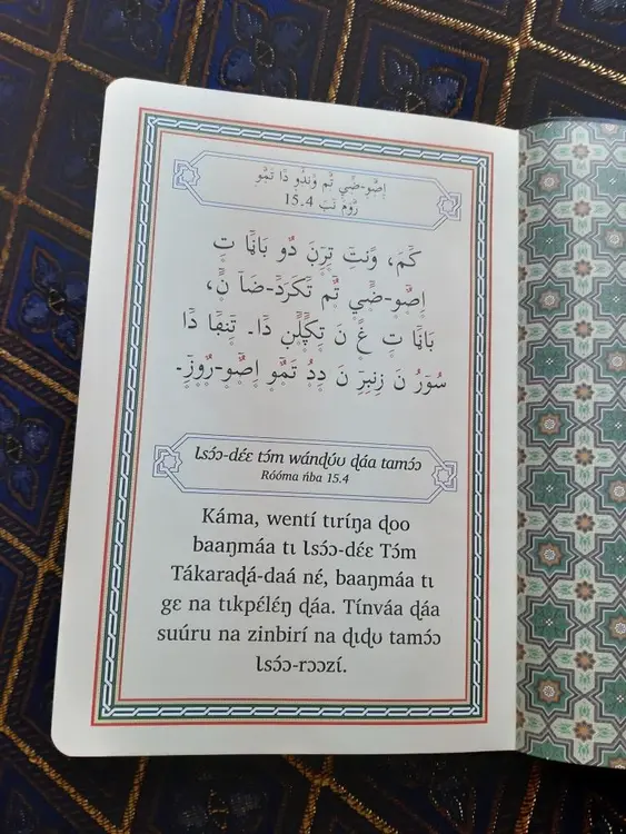 Page exemplaire avec Tem Adjami et Romain